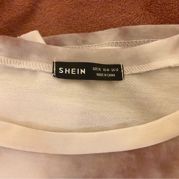 NWOT Shein Tie Dye Pajama Set Size XL - Picture 3 of 4